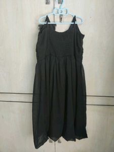 Elegant Black Cocktail Dress