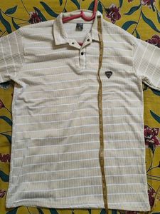 Vintage Striped Polo Shirt