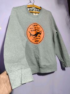 Burberry "Swim With The Great" Shark Graphic Sweat