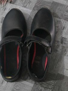 Black Mary Jane Style Shoes