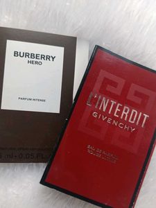 Burberry Hero , Givenchy sample ♥️💕