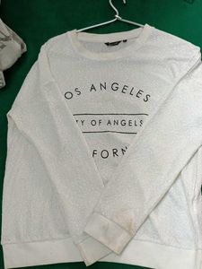 Cream Los Angeles Graphic Sweatshirt