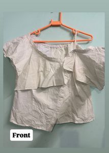 Stylish Off-Shoulder Ruffle Top