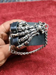Gothic Skeleton Hand Bracelet