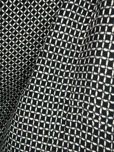 Black &amp; White Dotted Stole