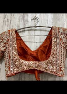 Stunning Red Embellished Lehenga Choli Set