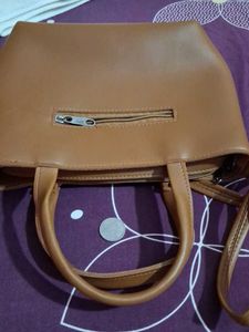 Stylish Tan Handbag