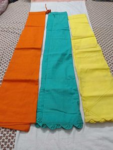 a set of 3 ladies petticoat