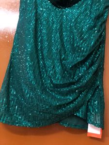 Urbanic Corset Off Shoulder Sequence Sexy Dress