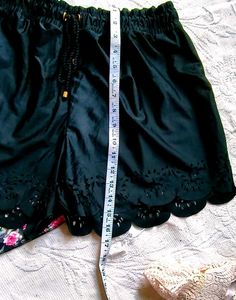 satin floral Cami with beautiful shorts 👍👍