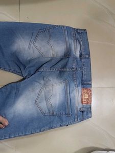 Light Wash Slim Fit Jeans