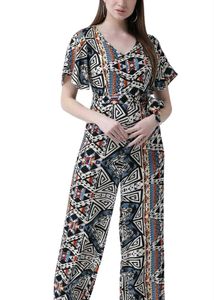 Trendy Geometric Jumpsuit