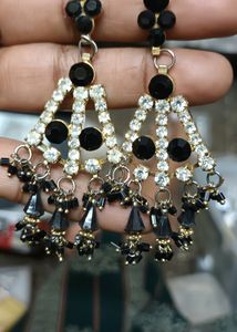 Black diamond Earring
