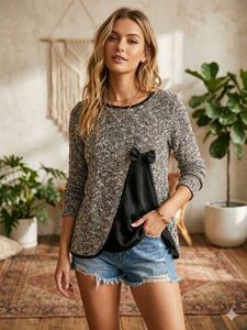 🎁Pinterest Black Bow Sweater G