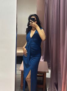 Shein Royal Blue Maxi Dress