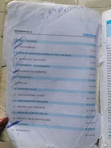 Mathematics Textbook