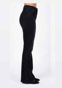 Black Flare Leg Jeans