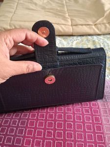 Wrangler Navy blue Croc Wallet