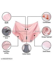 Sleamless Women Panties set of 6