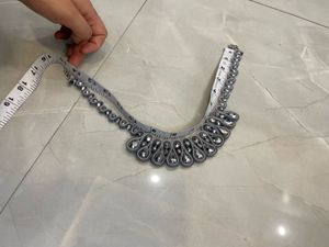 Sparkling Grey Crystal Necklace