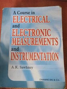 A Course in Electrical and Electronic Measurements