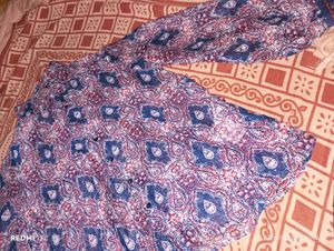 Bohemian Print sheer shirt