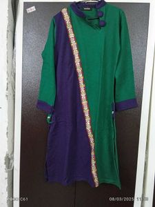 YASH Color Block Kurti Tunic