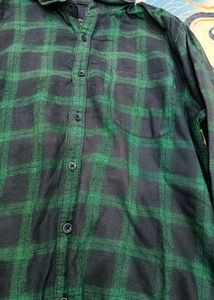 Green Checked Shirt