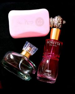 💫 Saudi 3 Empty Perfume Bottle Combo