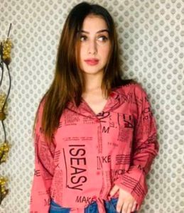 Alphabets Printed Shirt