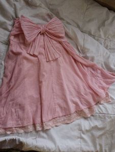 fairy Pink Bow skirt , vintage/ y2k/fairy core