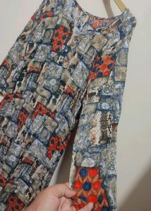 Multi Prints Cotton Kurti For Girl &amp; Woman 36 Bust