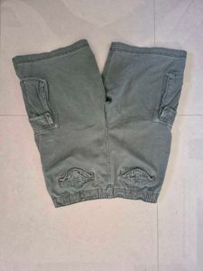 Vintage Olive Cargo jorts