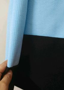 Stylish Black &amp; Blue Striped Top