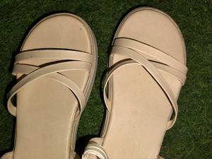 Nude Strappy Sandals 🎀