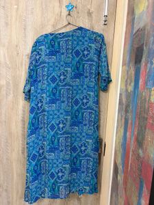 Blue Bohemian kurta set