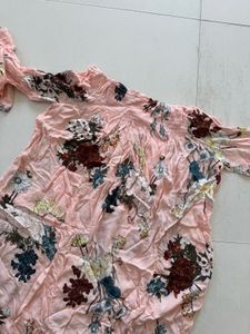 Floral Print Off-Shoulder dress