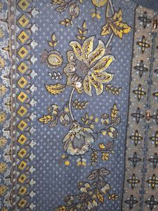 Blue Printed Kurta From trends