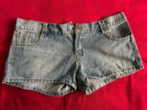 Light Wash Denim Shorts