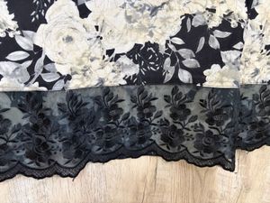 Stylish Floral lace work suit set with dupatta