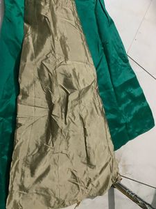 Stunning Green Embellished Ethnic Gown