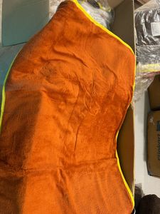 Heated Single Brown Blanket or Bed Warmer