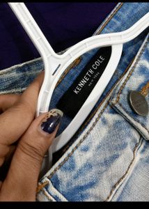 Light Wash Denim Shorts