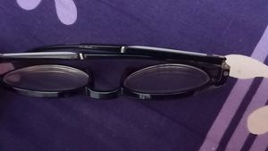 Round Black Frame Glasses