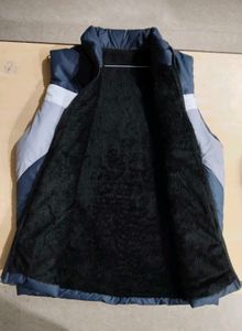 Last Piece HALF SLEEVE Grey FUR INSIDE JACKET