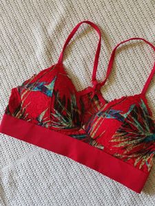 victoria's secret Tropical Print Bralette