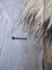 The Mountain Bald Eagle Graphic Light Tie-Dye Tee