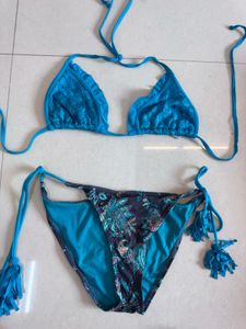 Teal Blue Bikini Set