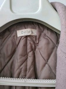 Elegant Brown Long Overcoat