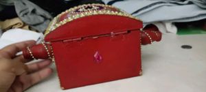 unique doli style wooden multipurpose box